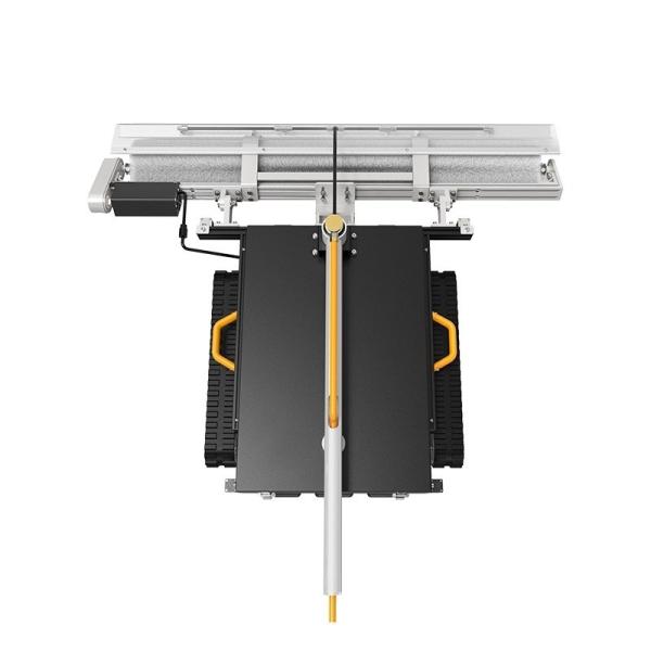 1.1m Width Rolling Brush Solar Cleaning Machine for Photovoltaic Farms Cleaning