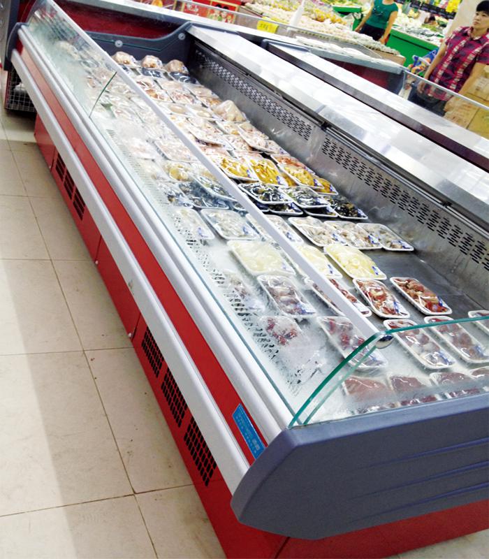 Deli Display Refrigerator Self Contained Cooling For Fresh Meat