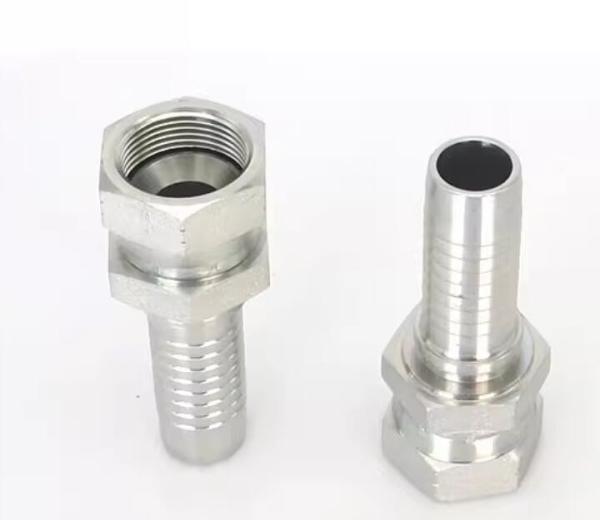 Jic Female Hydraulic Pipe Fittings Double Hex Jic Reusable Hydraulic Hose