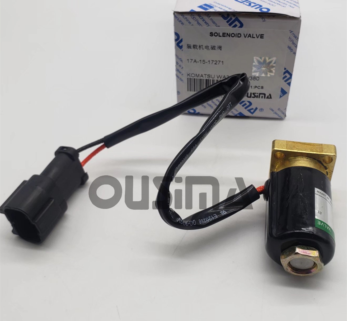 17A-15-17271 Excavator Solenoid Valve For Wheel Loader Wa200 Wa380 Wa420