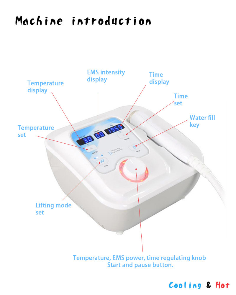 LF-145A Portable Dcool facial Skin D-Cool machine for skin cooling and skin rejuvenation