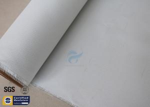  Silicone Coated Fiberglass Fire Blanket White 0.43MM 550℃ Electrical Insulation Manufactures