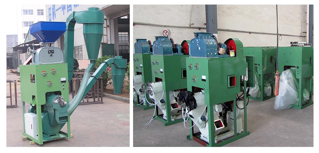 Double Rubber Roller Dehusker Polisher Paddy Husker Rice Milling Machine for Farms