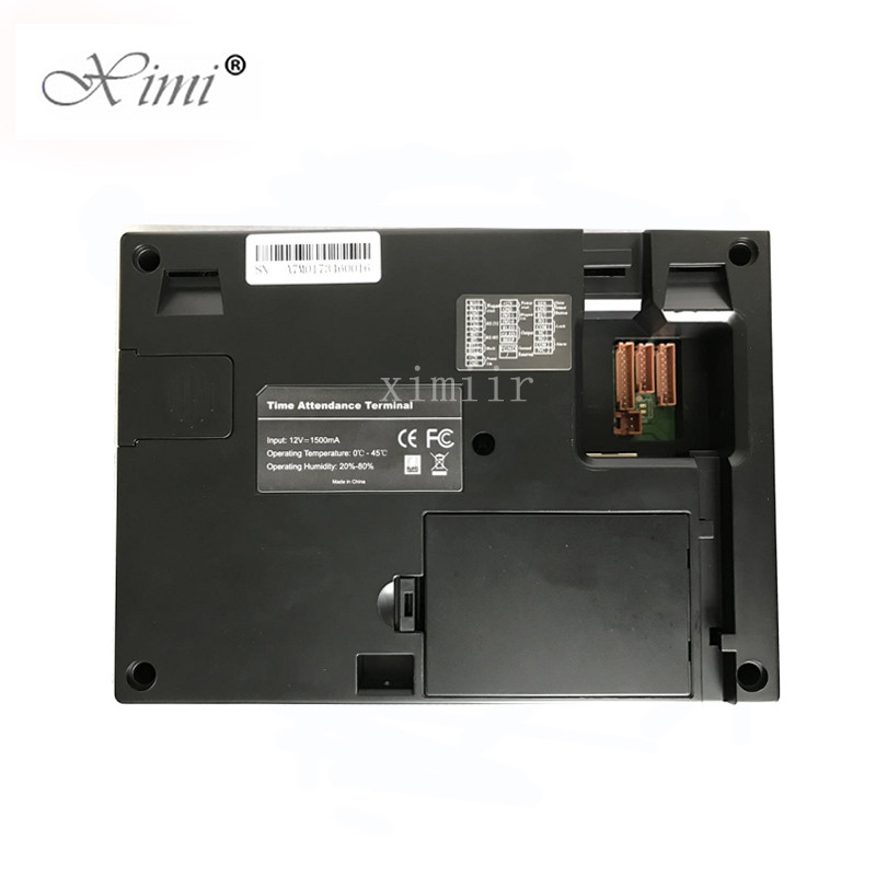 Newest TCP/IP Biometric Fingerprint Time Attendance With Back Up Battery Fingerprint Time Recording