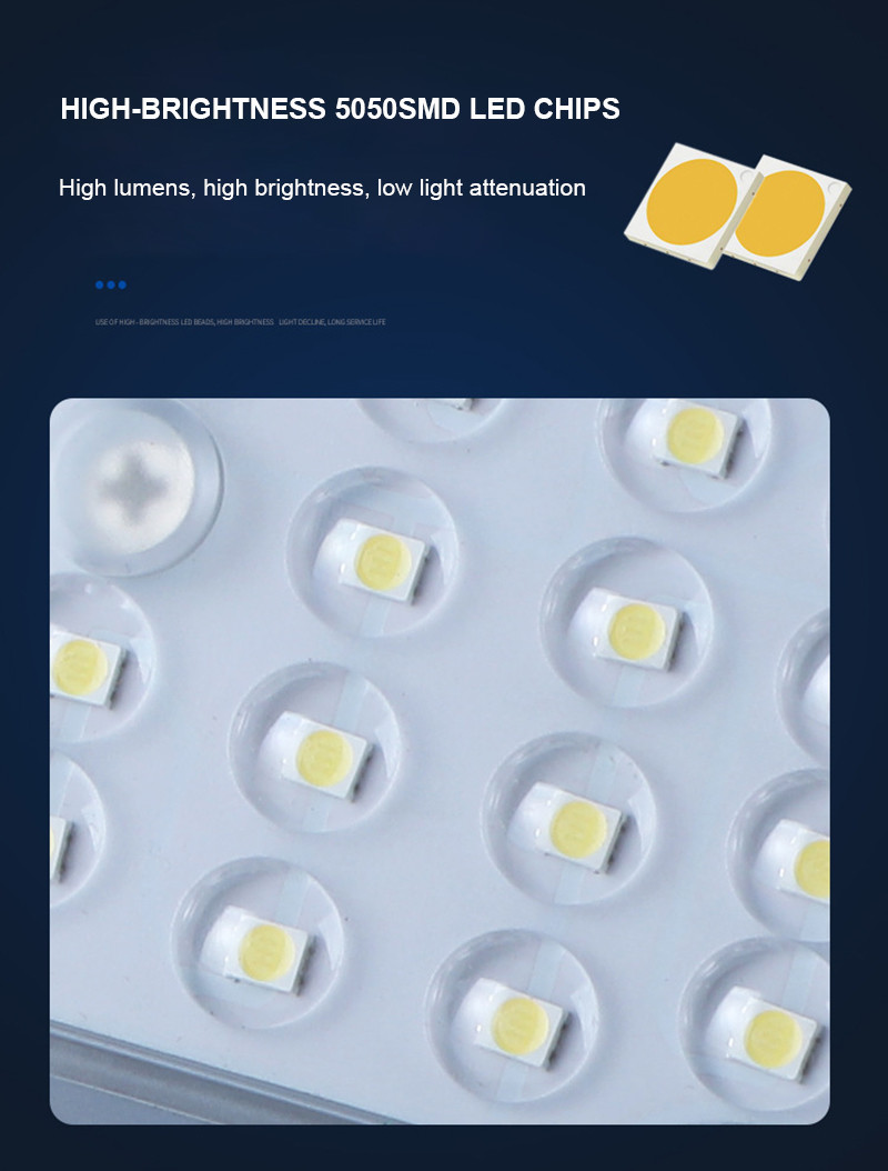 10KV SPD Protection Optional LED Street Lights with AC100-277V Input Voltage