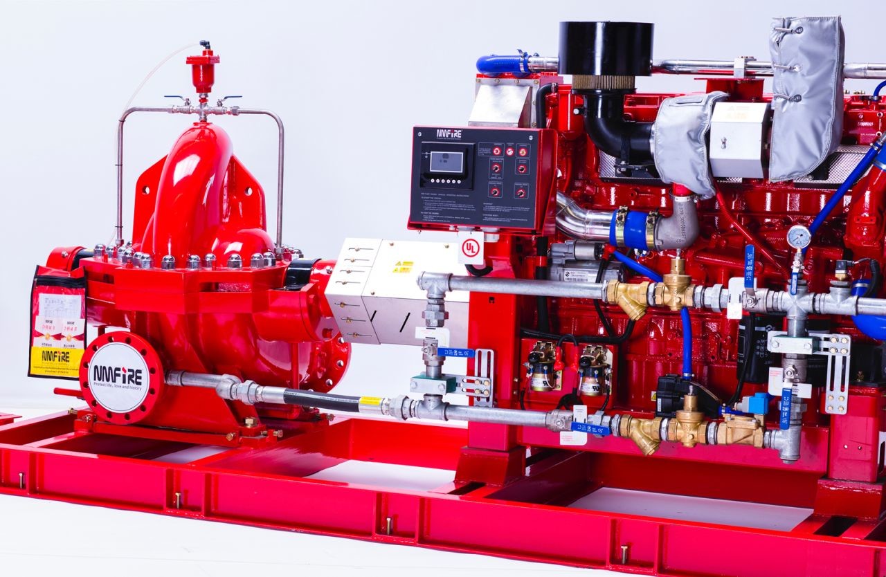 Electric Motor Diesel Engine Driven 8000GPM Horizontal Split Case Fire Pump
