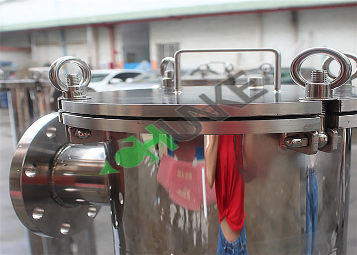Food Grade 304 316 Stainless Steel Filter Housing Water Purification Device