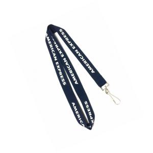  Silk Screen Printing Custom Polyester Lanyard With Swivel J Hook Manufactures