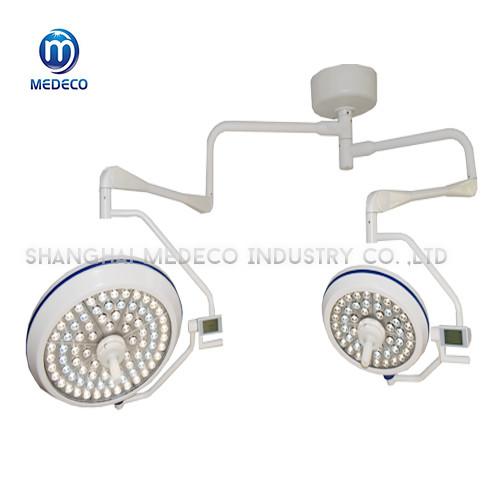 Double Dome 160000 Lux Ceiling LED OT Light Osram LED Bulb Shadowless Surgical