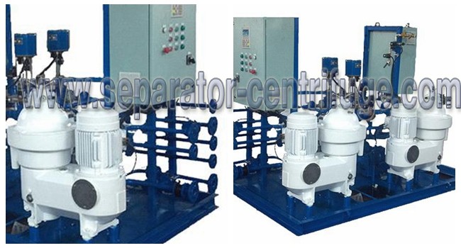 Partial Discharge Disc Stack Centrifuges of Power Station Diesel Oil Separator System