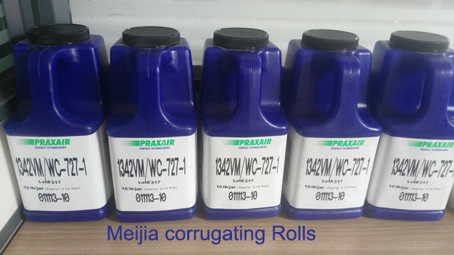 Single Facer C Flute Tungsten Carbide Corrugating Rolls