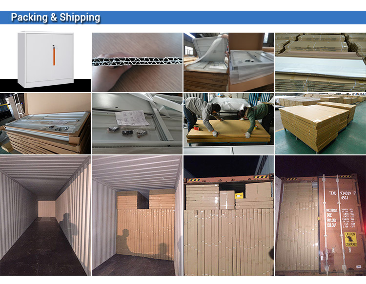 Adjustable Shelf 0.6mm Height 900mm Steel Filing Cupboard