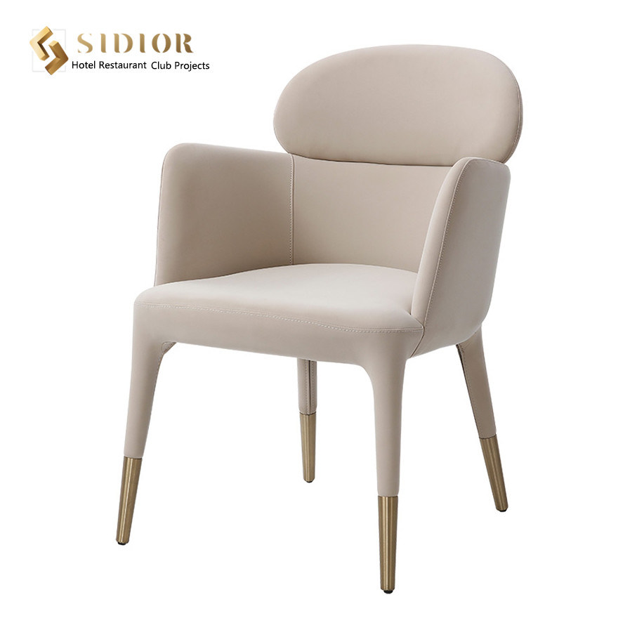 Solid Wood Dinning Chair, Top Quality Dinning Chair, Hotel Chair, Restaurant Chair, PU Leather Upholstery
