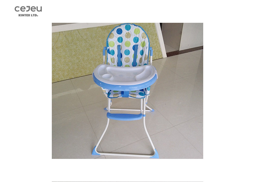 120*18*81cm Baby Feeding High Chair 47*28mm Double Tray 5KG