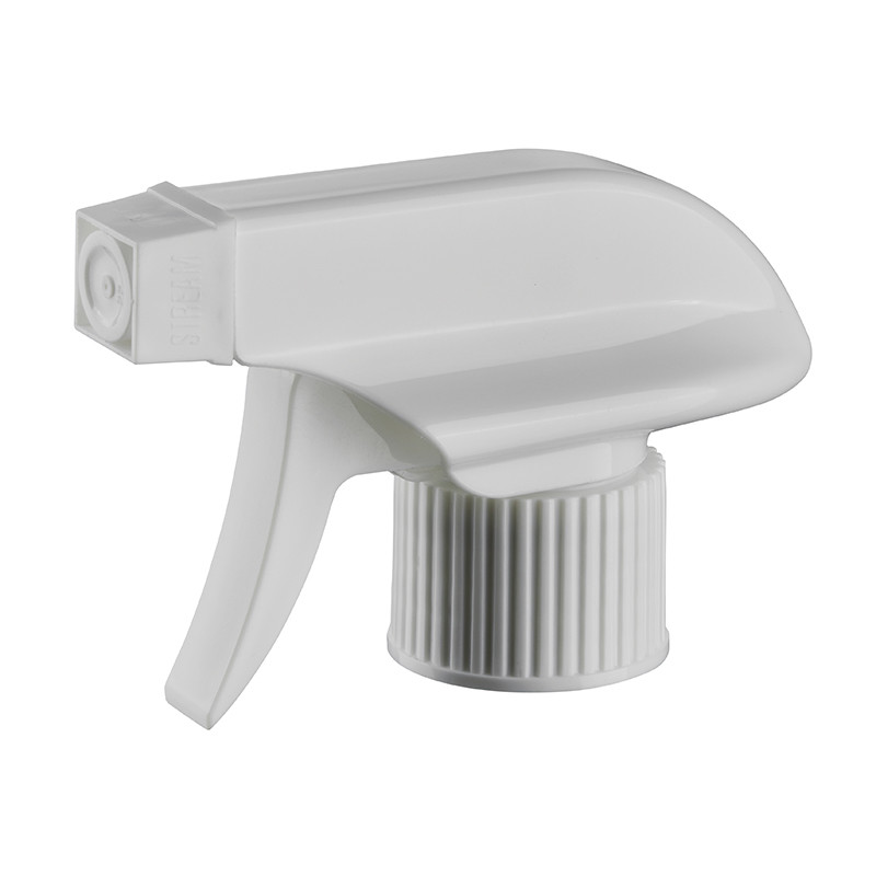 1.10" 28mm BPF All Plastic Ratchet Trigger Sprayer Clear 9.5" Dip Tube Household Cleaning