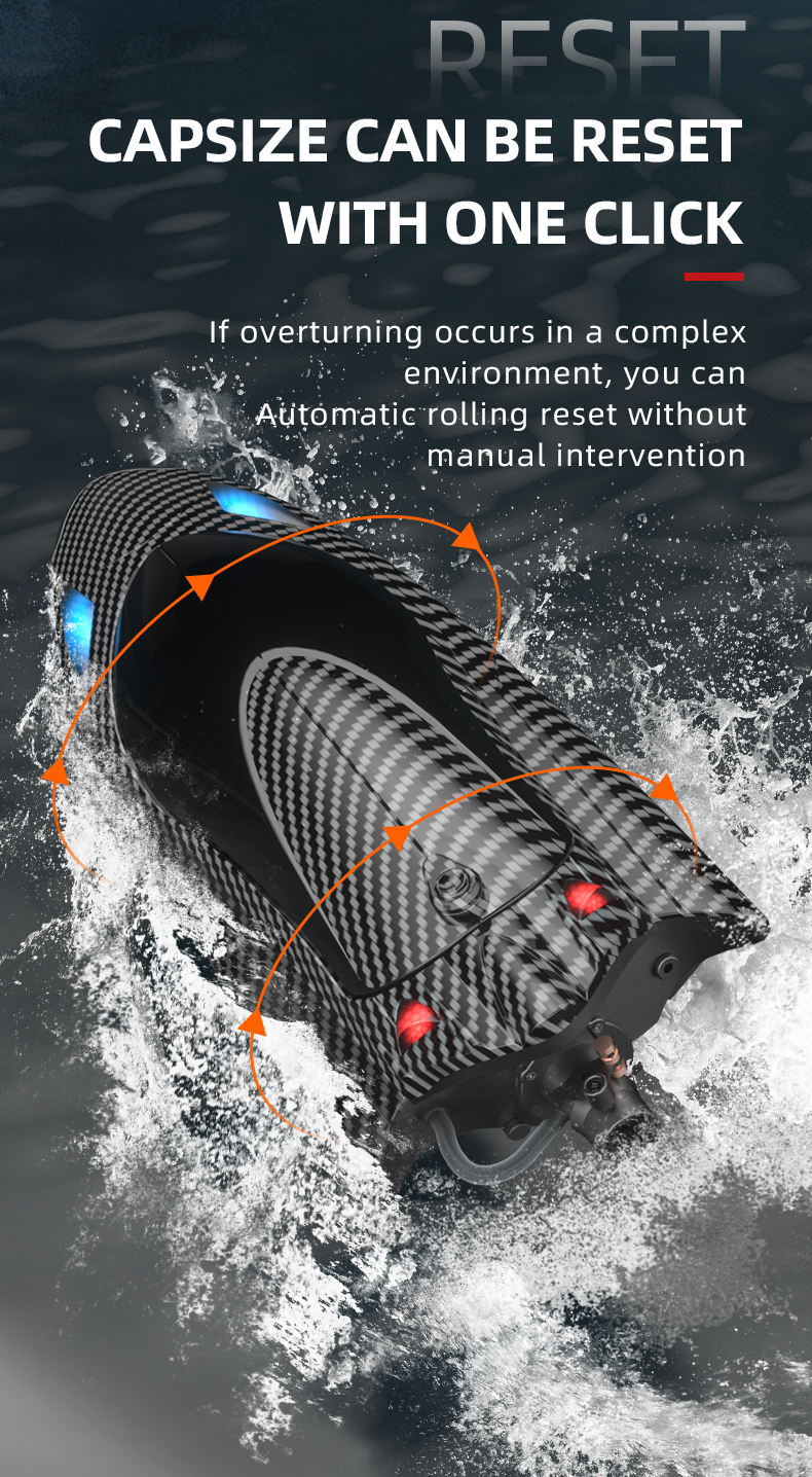 High Speed Turbojet RC Boat Model Fy011 for Racing Competition QTY/CTN 18pcs 4 Hours Charging Time Electric Remote Control