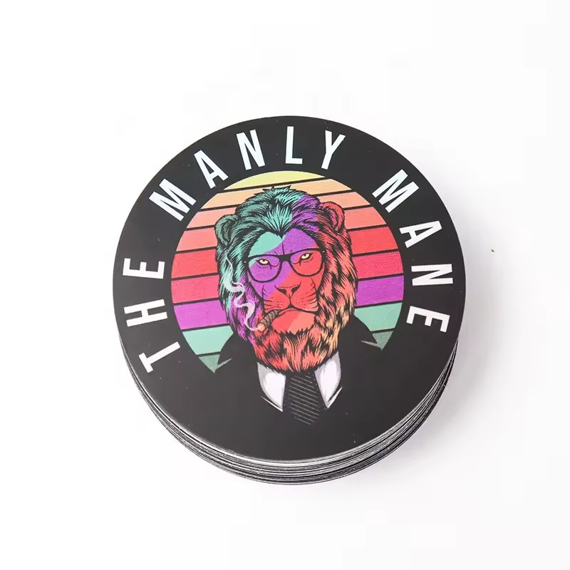 Custom Full Color Printed Label Sticker With Permanent Adhesive For Long Lasting