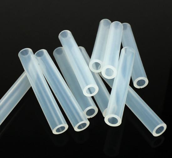FDA Flexible Silicone Tubing Food Grade Bottle Silicone Straw 2.7*4.5mm Non