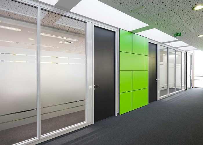 Frosted Film On Partition Wall Privacy Space Soundproof Office Meeting Room More Beautiful