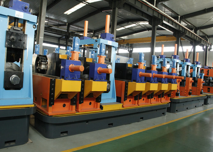 HG273 Steel Tube Manufacturing Machine With Automatic Packing