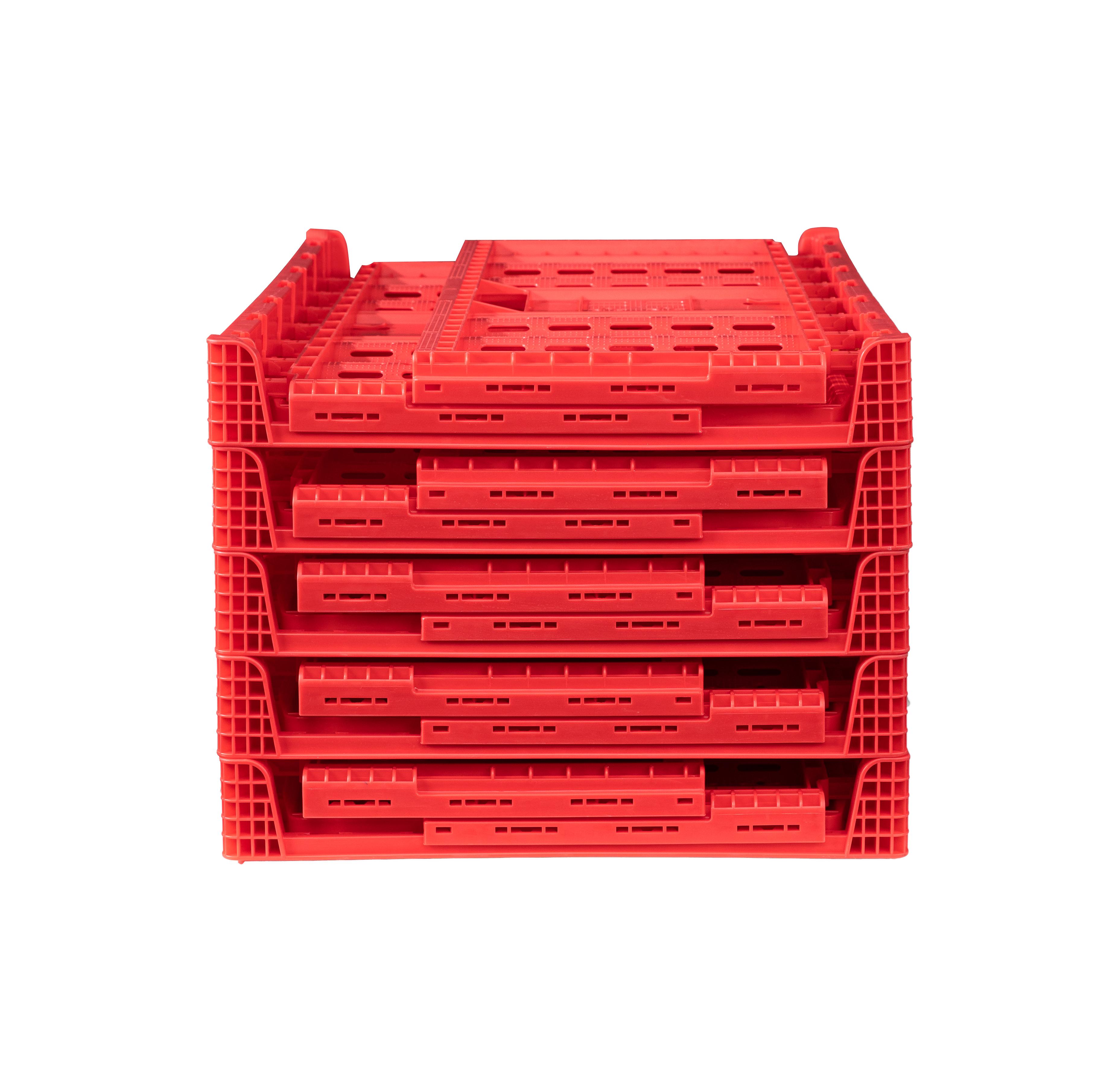 Customized Logo Foldable Toy Storage Basket Collapsible Mesh Crate for Easy Transport