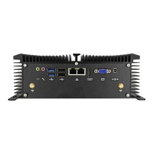 Windows/Linux Compatible Industrial Mini PC with DDR4 Ram and Dual Gigabit LAN