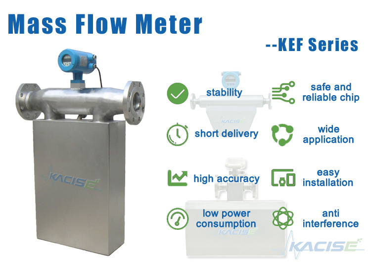 KMF100 SS316L Liquid Coriolis Mass Flow Meter Explosion Proof