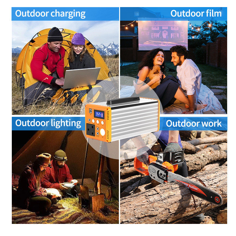 House Portable Solar Generator Emergency Power Supply 200w 205wh High-power Portable Power Station