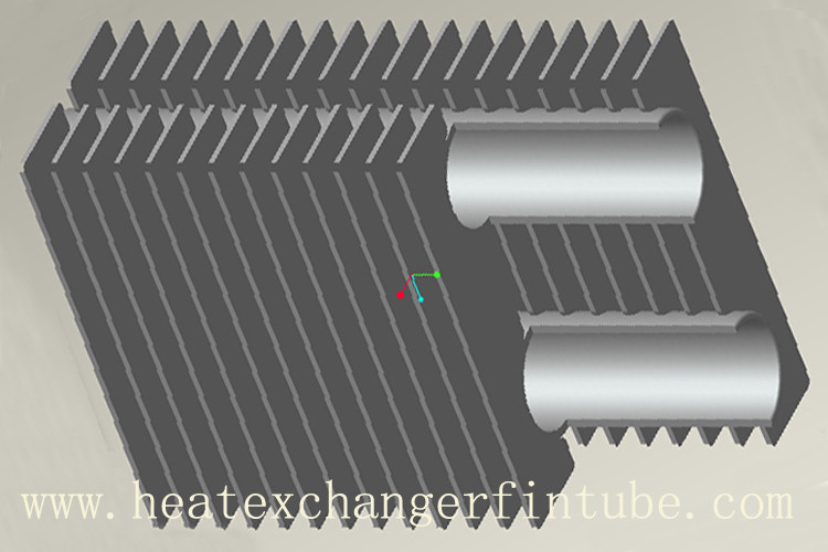 SA210 Gr. A1 Seamless Carbon Steel Rectangular H Fin Tube