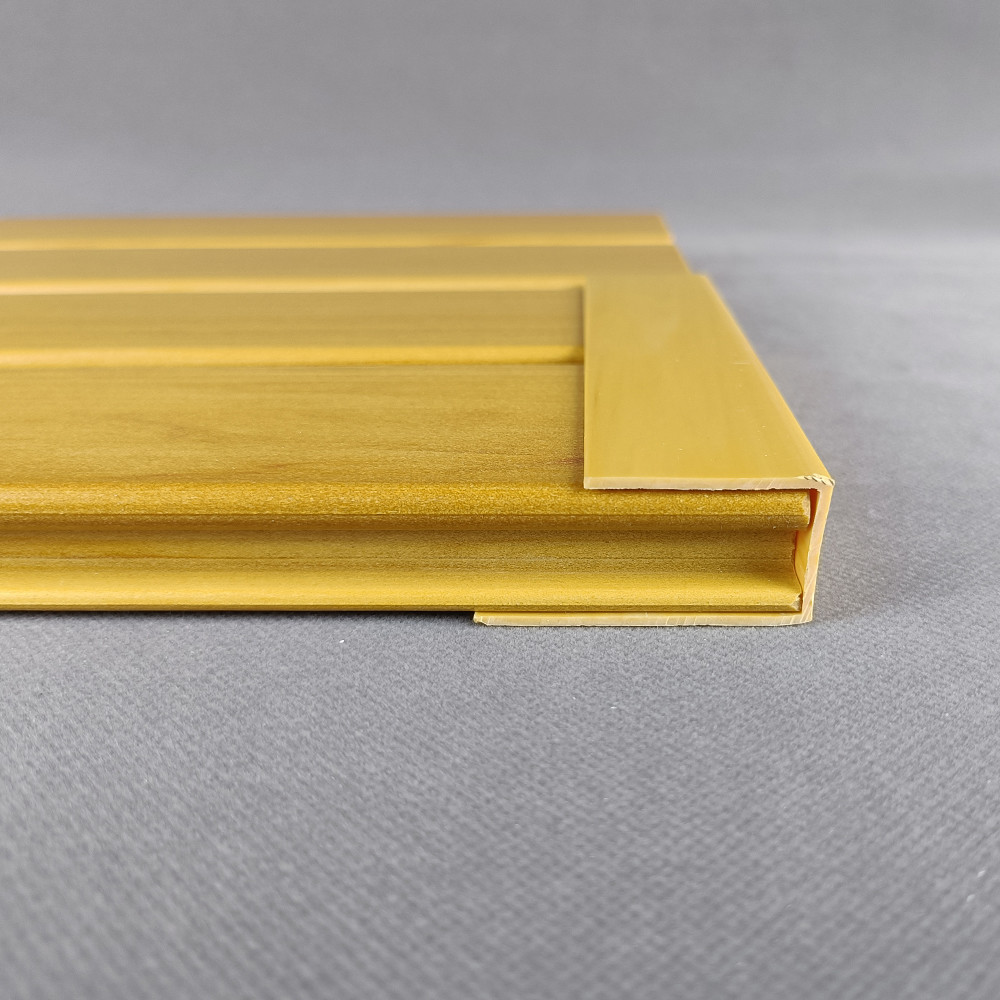 Plastic Composite False Slatwall Display Shelf For Display Wall