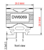 RoHs PQ2625 48 Volt High Frequency Planar Power Transformer