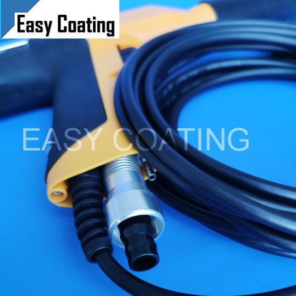 OptiSelect Pro GM04 manual powder gun – complete cable 6 m, rinsing air hose 6 m, negative polarity (–) 1016971