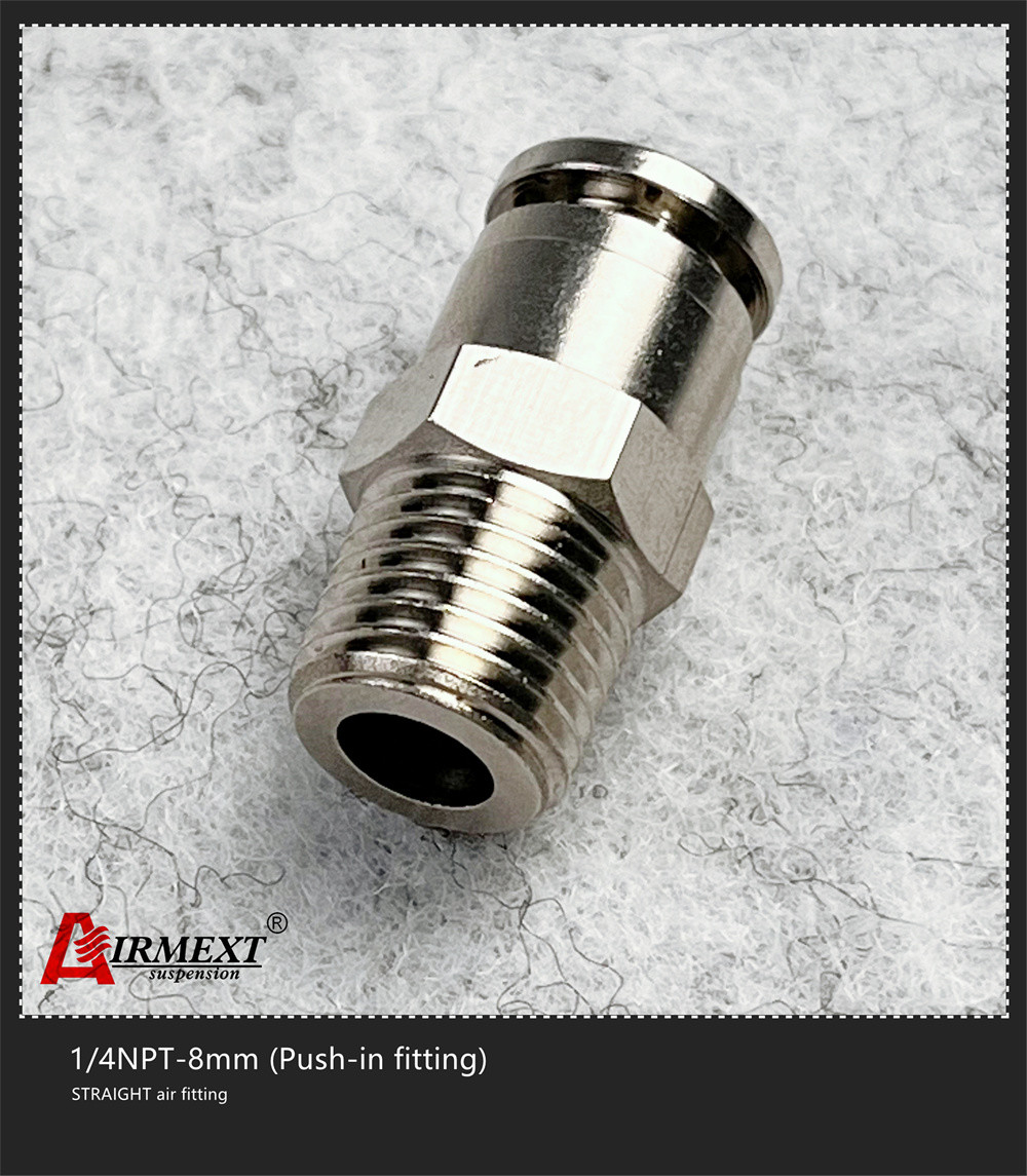 1/4NPT-8mm Quick Connect Air Fittings Air Compressor 90 Degree Elbow Fitting