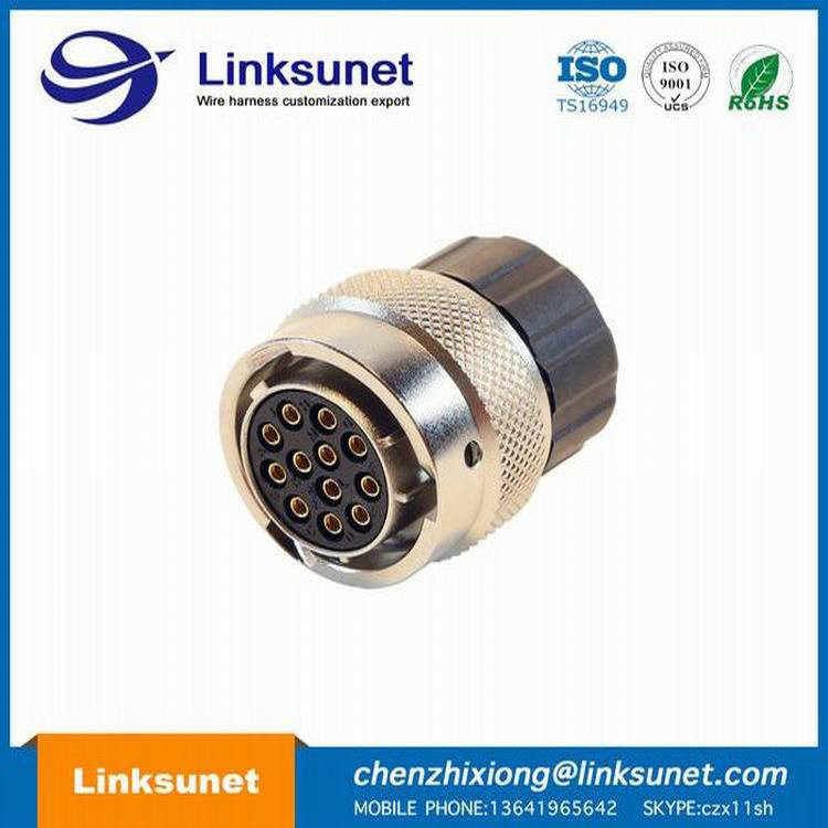 Four Point Crimp Type CTO Circular Connector Cable Assembly High Flex For New Energy Vehicles