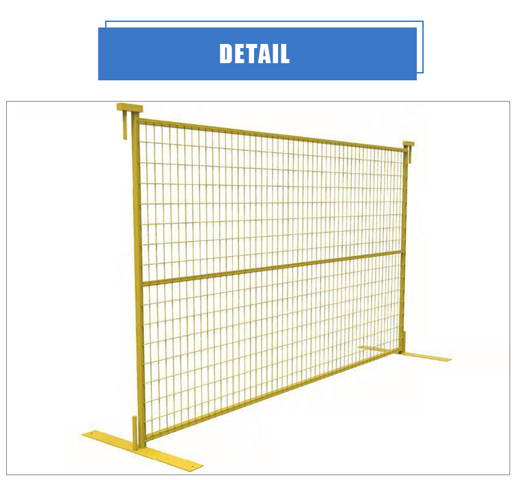 Cheap PVC Coated Canada Temporary Fence