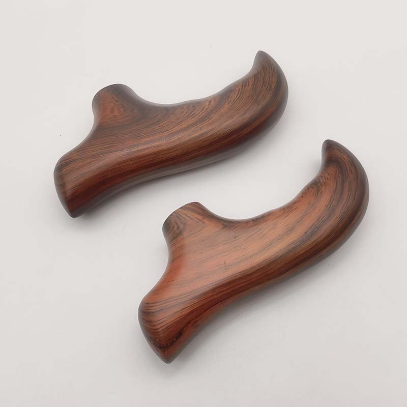 Customize Solid Wood Crutch Handgrip Non-slip Wooden Handle Wooden Accessories