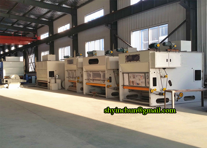 NON-WOVEN HOPPER MACHINES