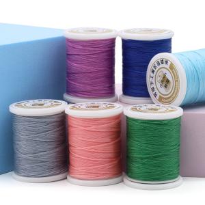 Polyester/ Waxed Material Hand Stitched Leather Thread 0.8mm Flat Wax Thread 50m