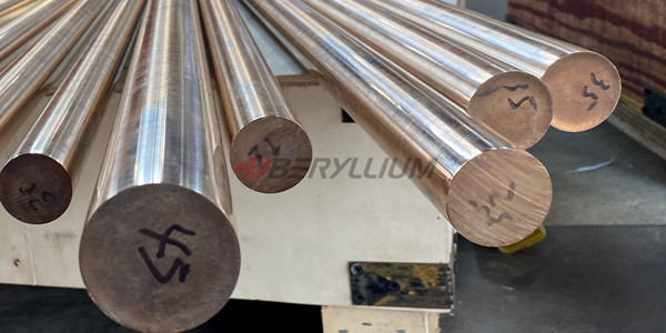 Beryllium Copper Rods M25 C17300 Cube2Pb For Electrical Industry