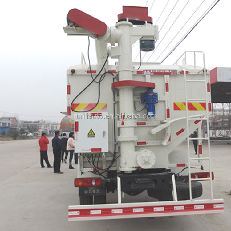Diesel Livestock Feed Truck 6X4 4X2 Bulk Feed Truck Euro 4 98km/H 270HP