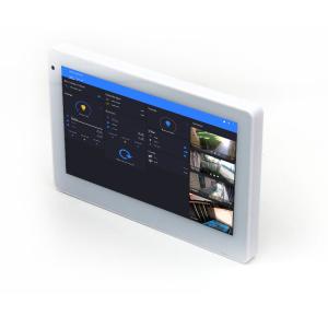  OEM Custom Android Inwall Mount Tablet With POE NFC Reader LED Light For Meeting Room Manufactures