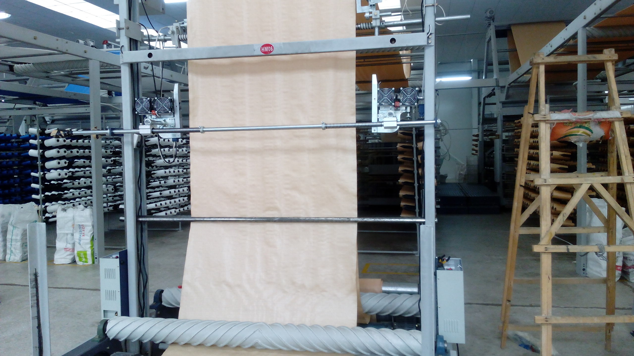 industry circular loom woven ultrasonic fabric bag cutting knife