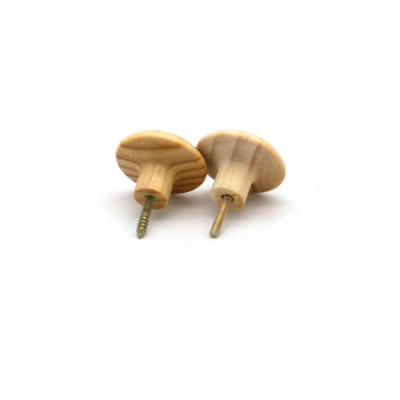 Natural Wooden Coat Hooks, Wall Mount Single Hat Bag Hooks, Decorative Hooks