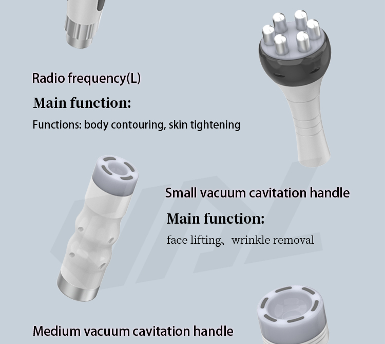AS82 Cavitation 6 In1 Professional Cellulite Treatment Machine 500W Weight Loss
