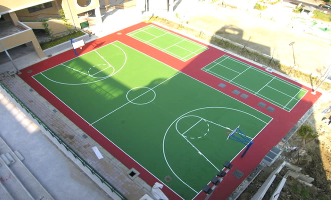 10mm No Infill Synthetic Training Turf With SBR Latex Back Or PU Back