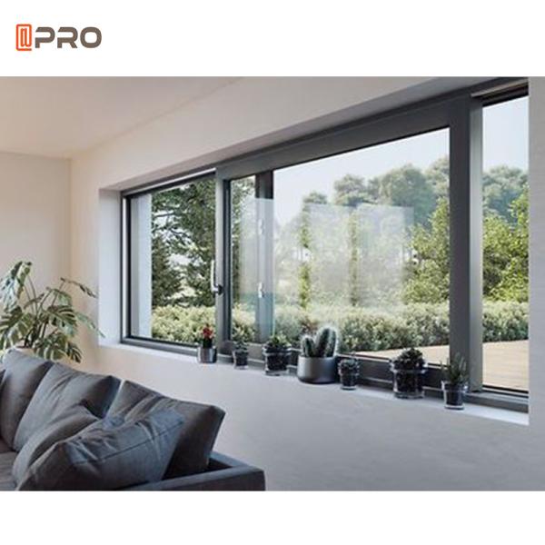 Modern Design Customized Sliding Windows Door System Double Glass Hurricane