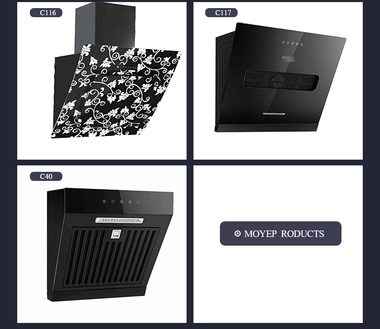 1200 Cfm Recirculating Side Suction Cooker Hood For Kitchen