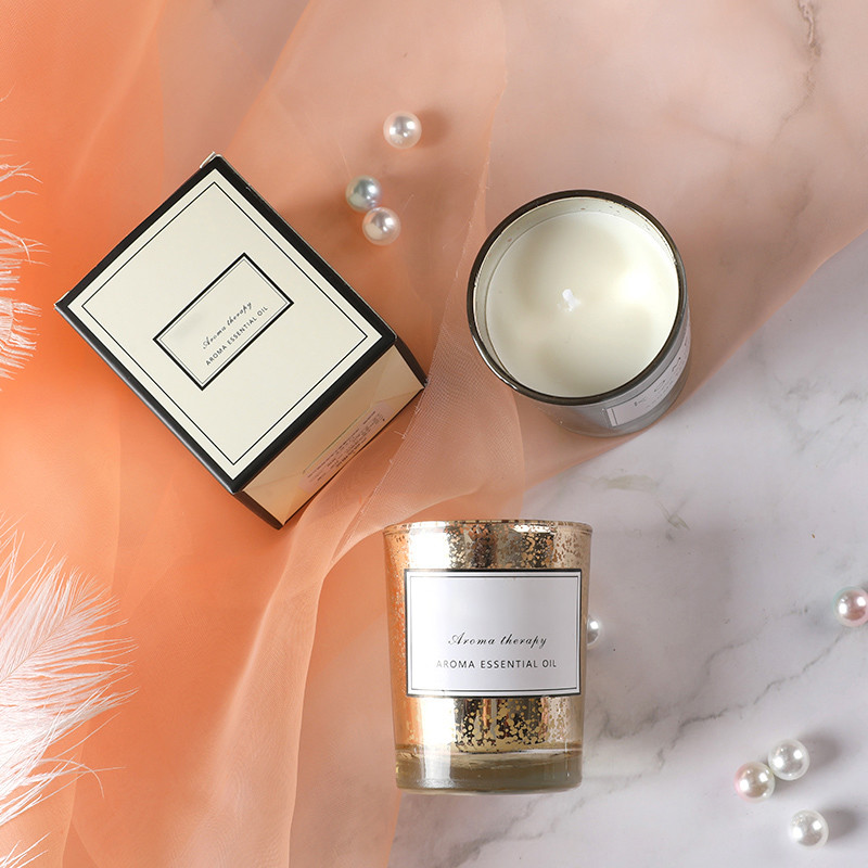 Non Toxic Natural Material Highly Scented Candles