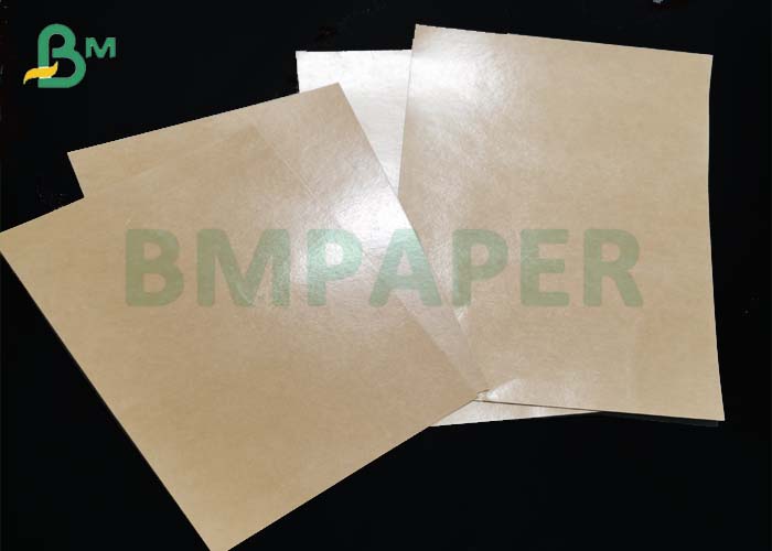 250g Single PE Coated Food Grade Brown Kraft Paper For Packaging Box