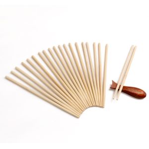 Eco-Friendly Disposable Bamboo Chopsticks with Custom Logo and Natural Color